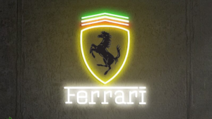 Neon Ferrari Sign