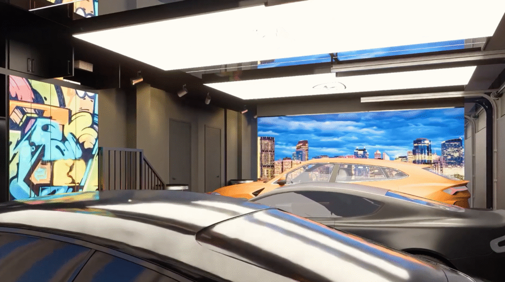 Space Ceiling Garage