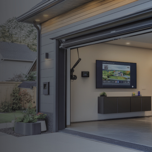 Find out about what types of audio and video to use in garages.
